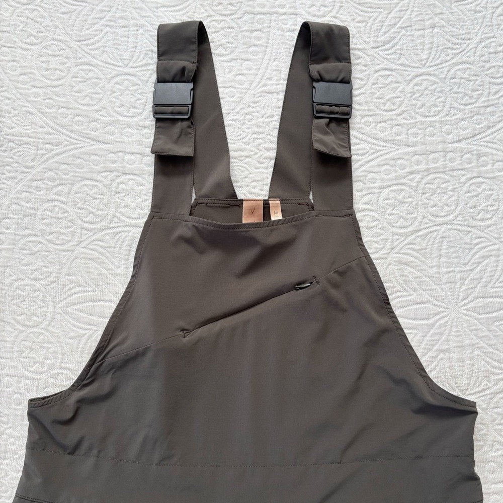 Indyeva Women's Arin‎ Overalls, Olive Green - Picture 4 of 9